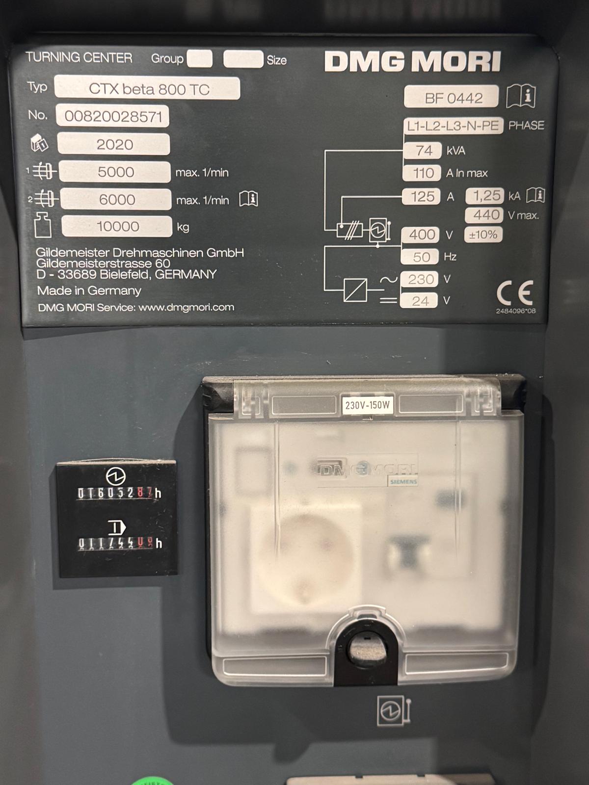 DMG MORI CTX beta 800 TC - Image 26